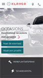 Mobile Screenshot of klaverautogroep.nl